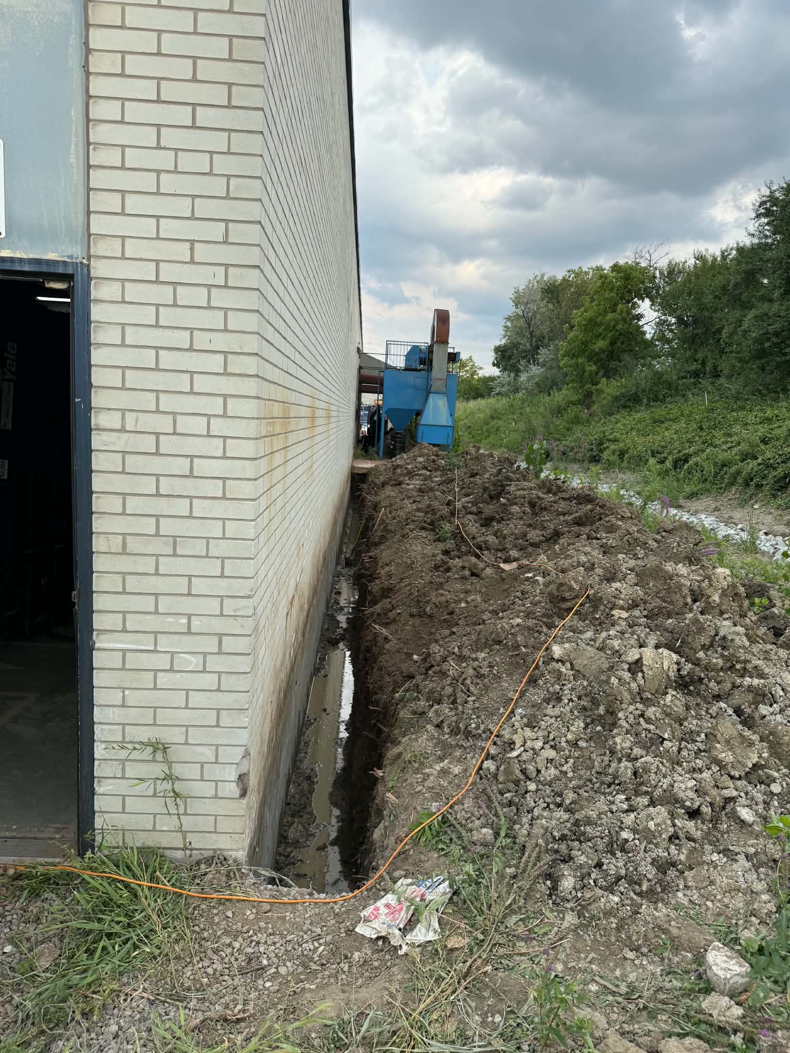 Commercial waterproofing project