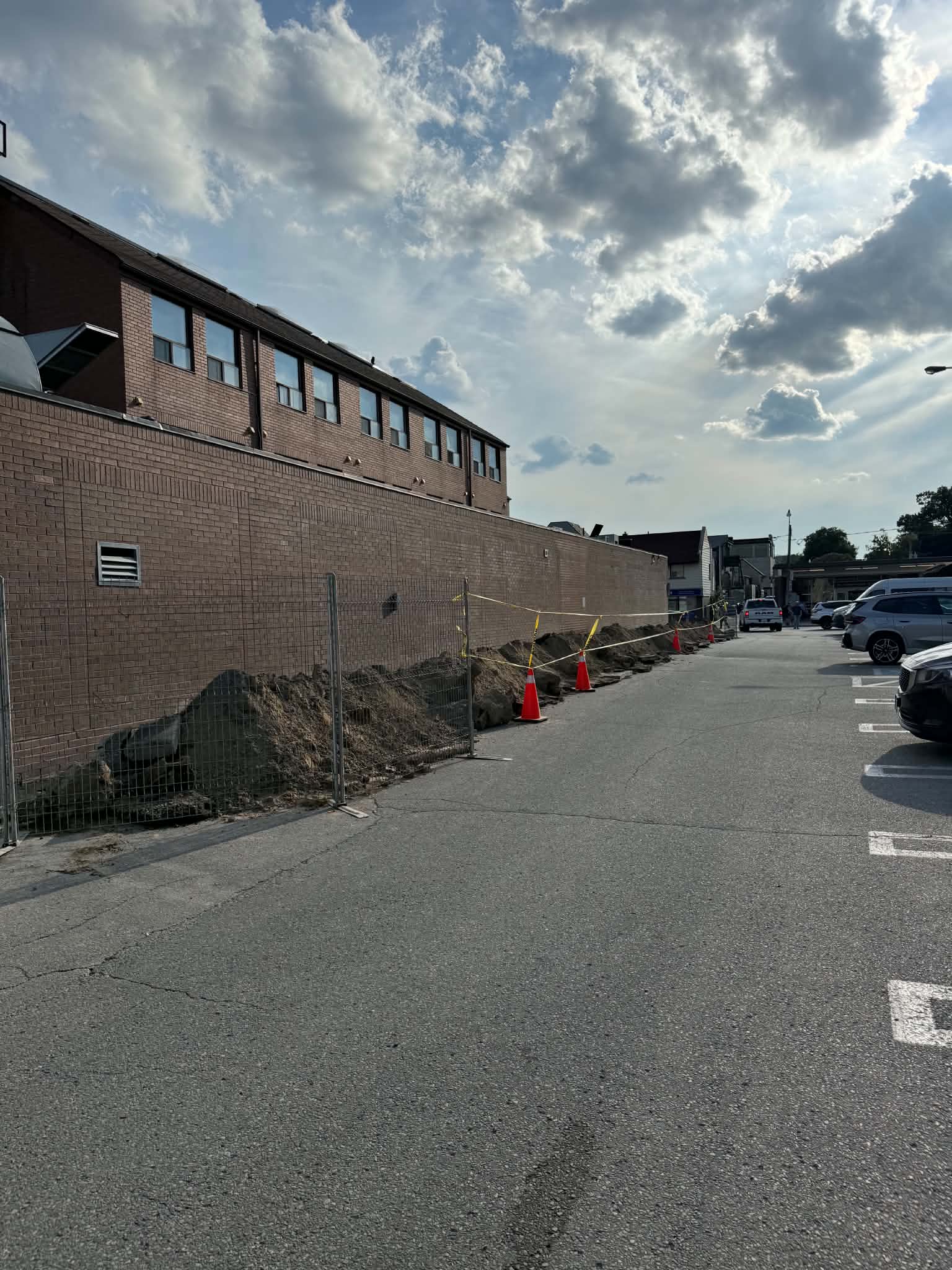 Final drainage and waterproofing project completion